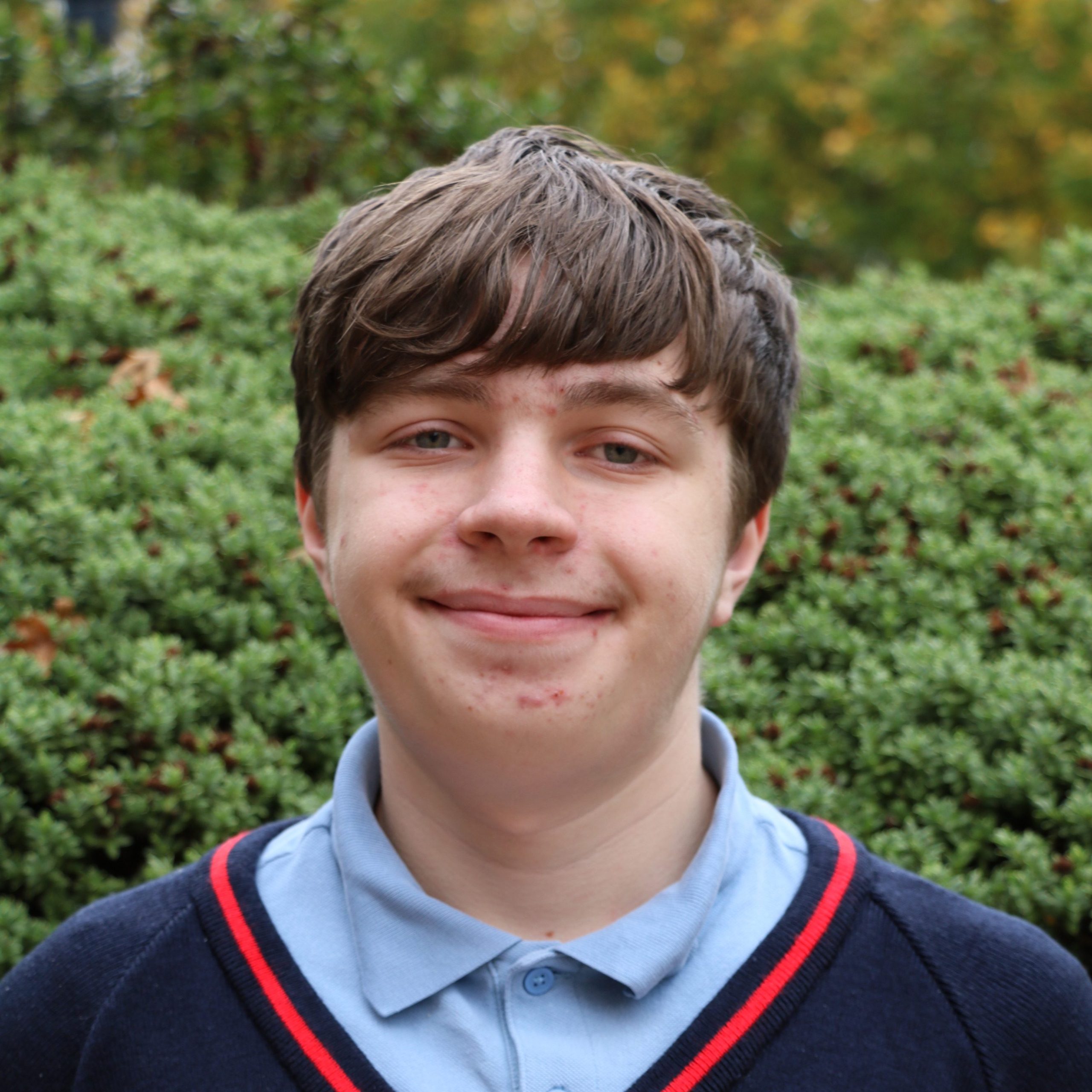 Photograph of Christopher , the Deputy Communication Ambassador at Broadfield School