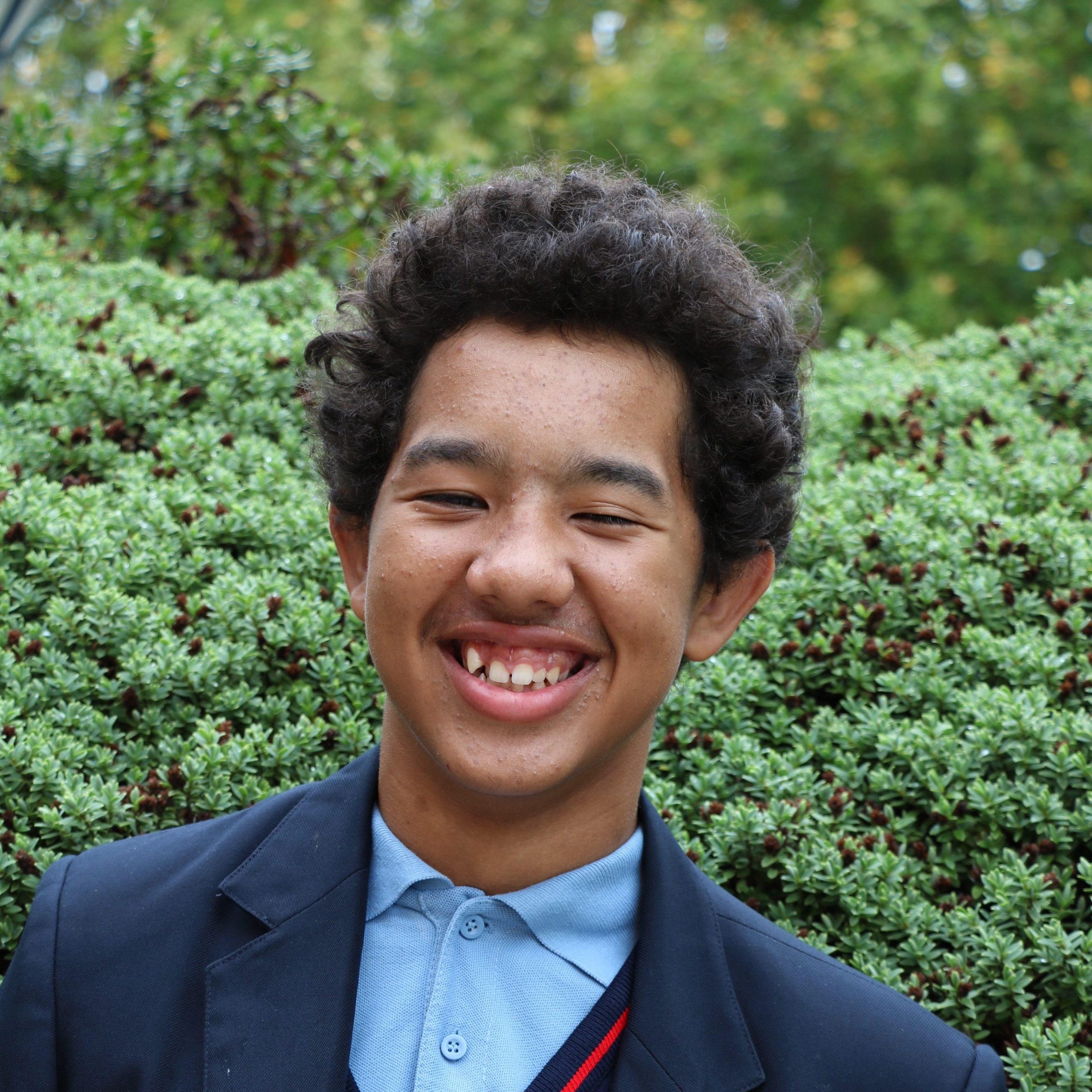 Photograph of Dantay , the Deputy Wellbeing Ambassador  at Broadfield School