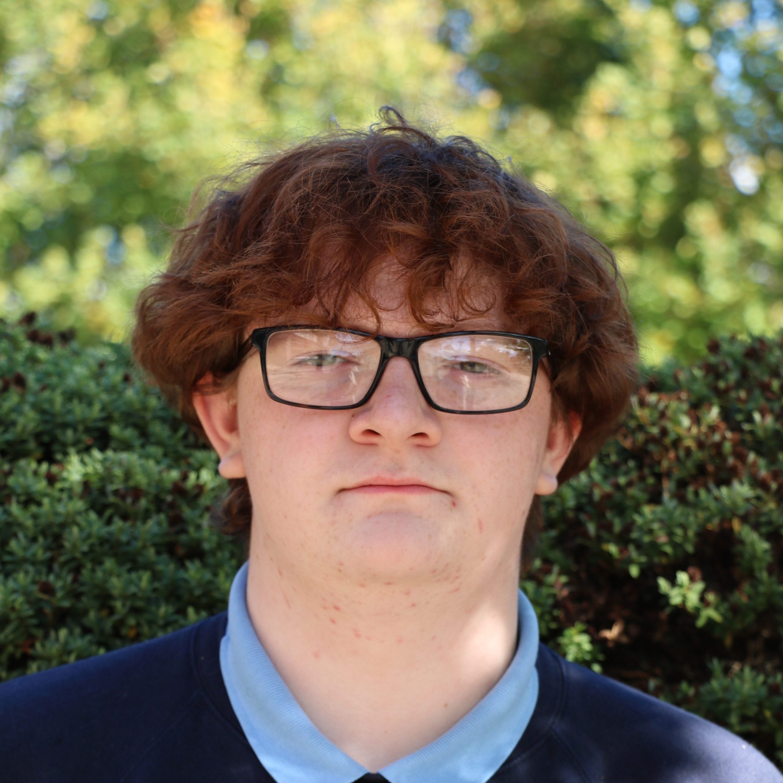 Photograph of Waylon , the Wellbeing Ambassador  at Broadfield School